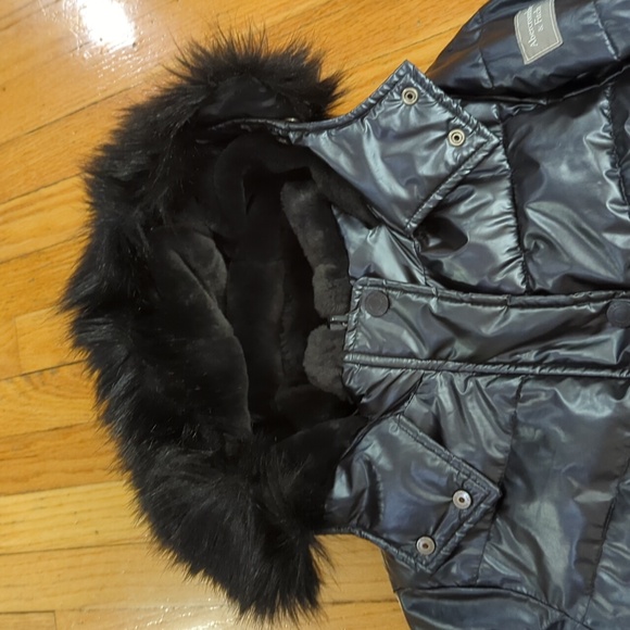 Girls Abercrombie Belted Winter Jacket - Picture 3 of 4